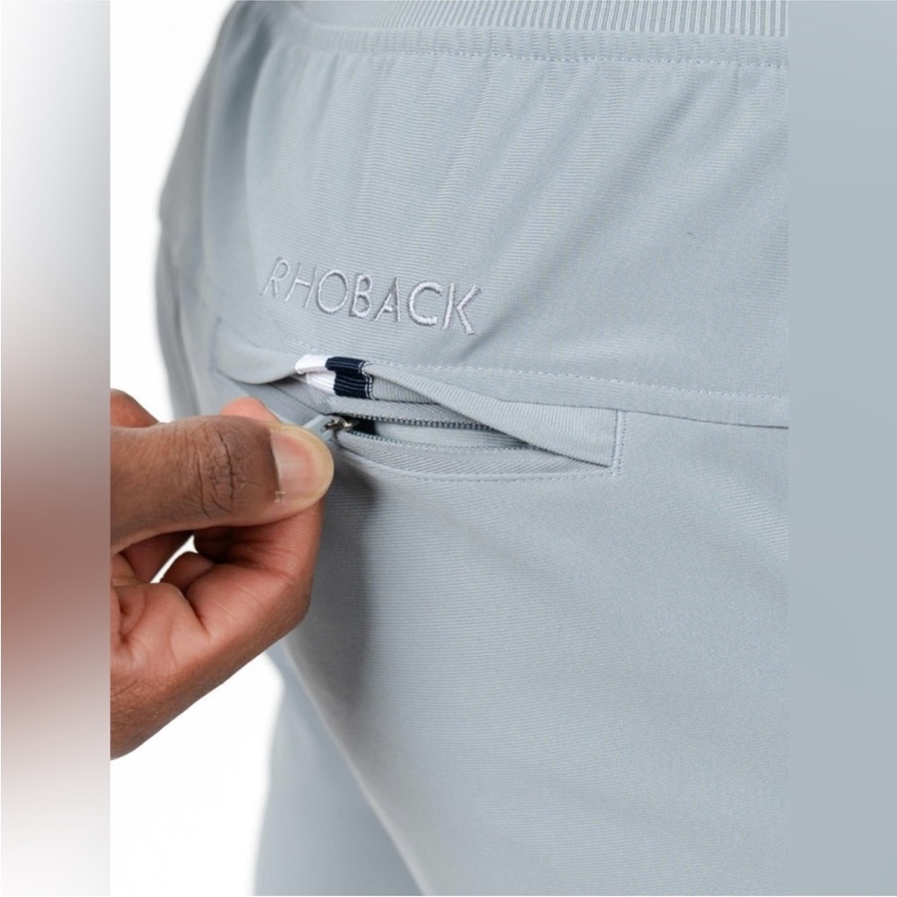 Rhoback Solid Delta Performance Joggers in Thunde… - image 4